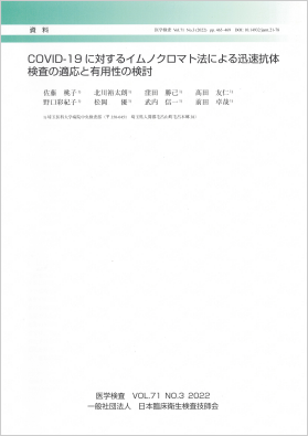 新型コロナウイルス中和抗体スクリーニングキットの論文が発表されました！